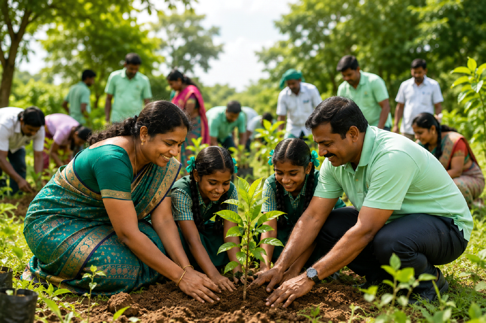 IRCDS Plants 2,500 Saplings for a Greener Future
