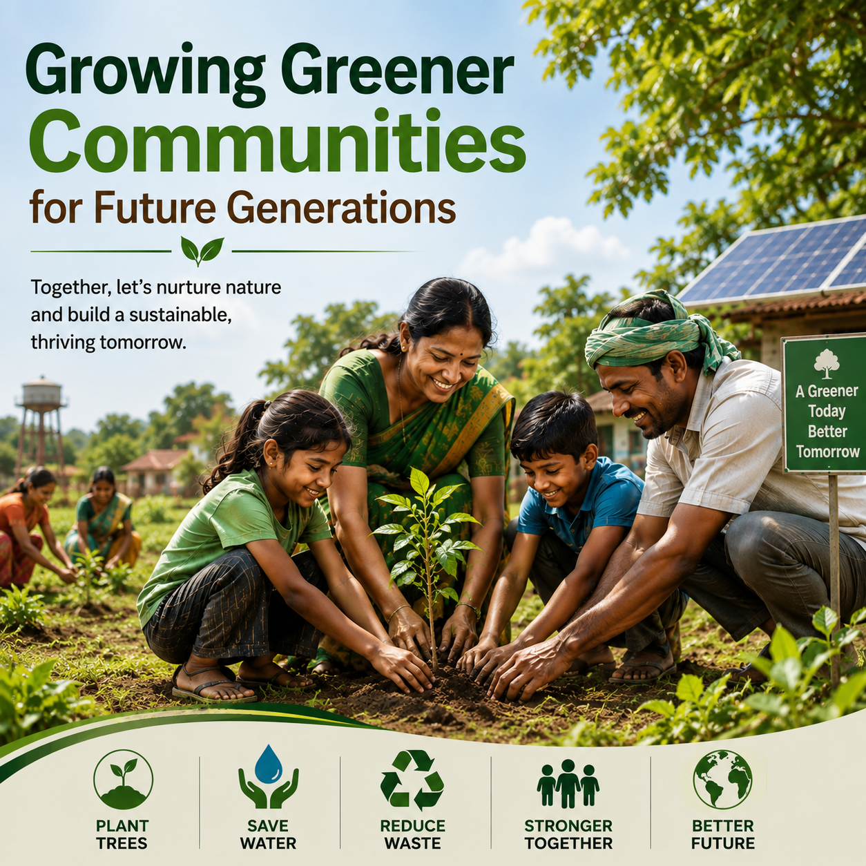 Growing Greener Communities for Future Generations